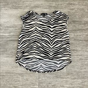 Zebra Print Blouse from Forever 21